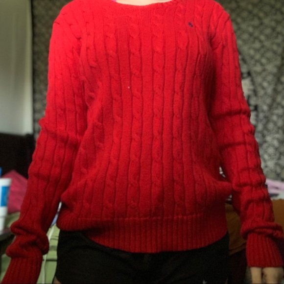 Red polo crew neck - Picture 1 of 3